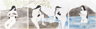 Fertility, Contemplation, Surrender Triptych