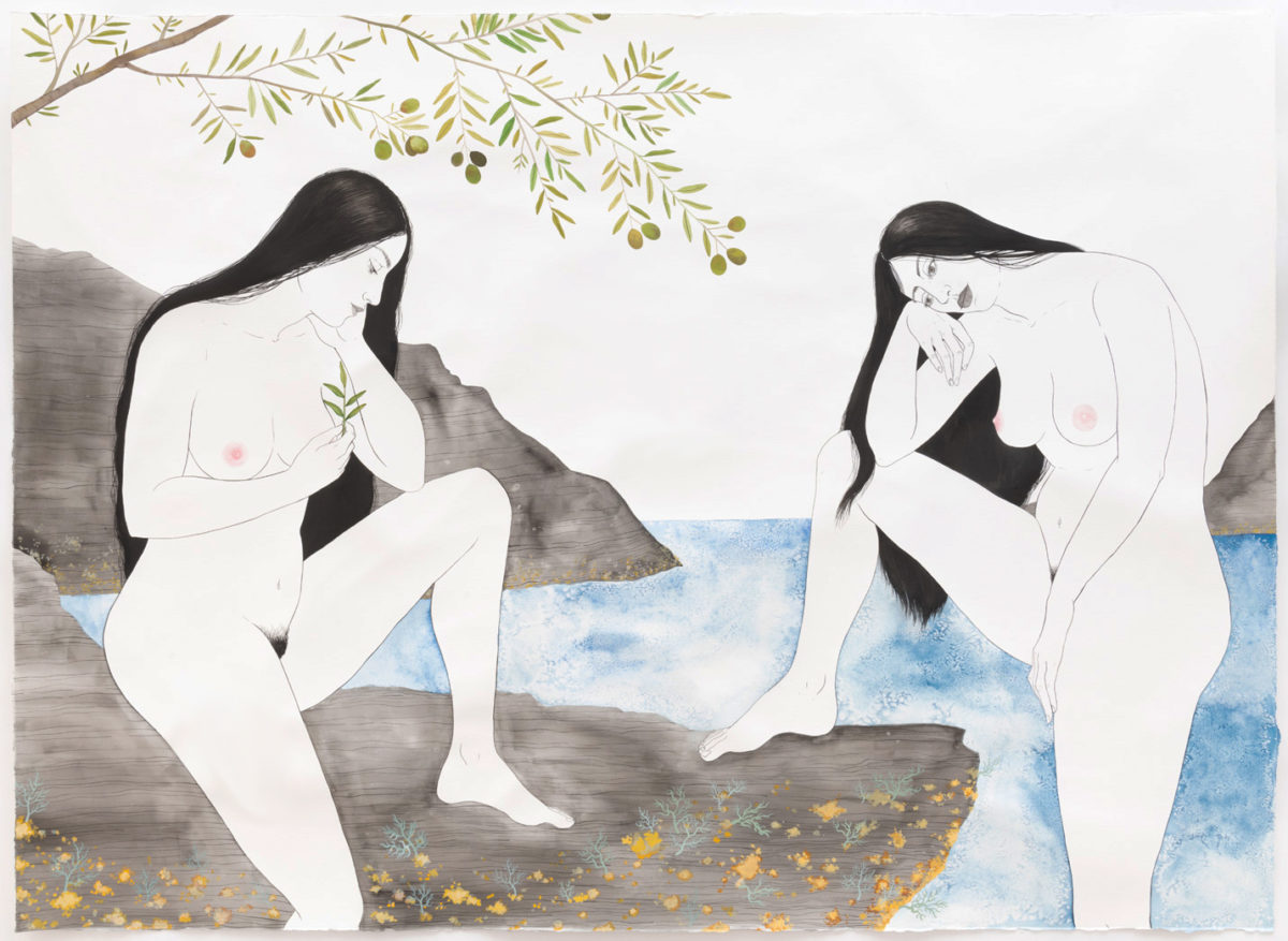 Fertility, Contemplation, Surrender Triptych - Image 3