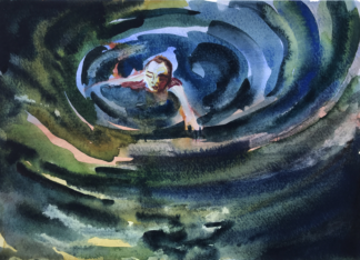 Swimming in Cool Water