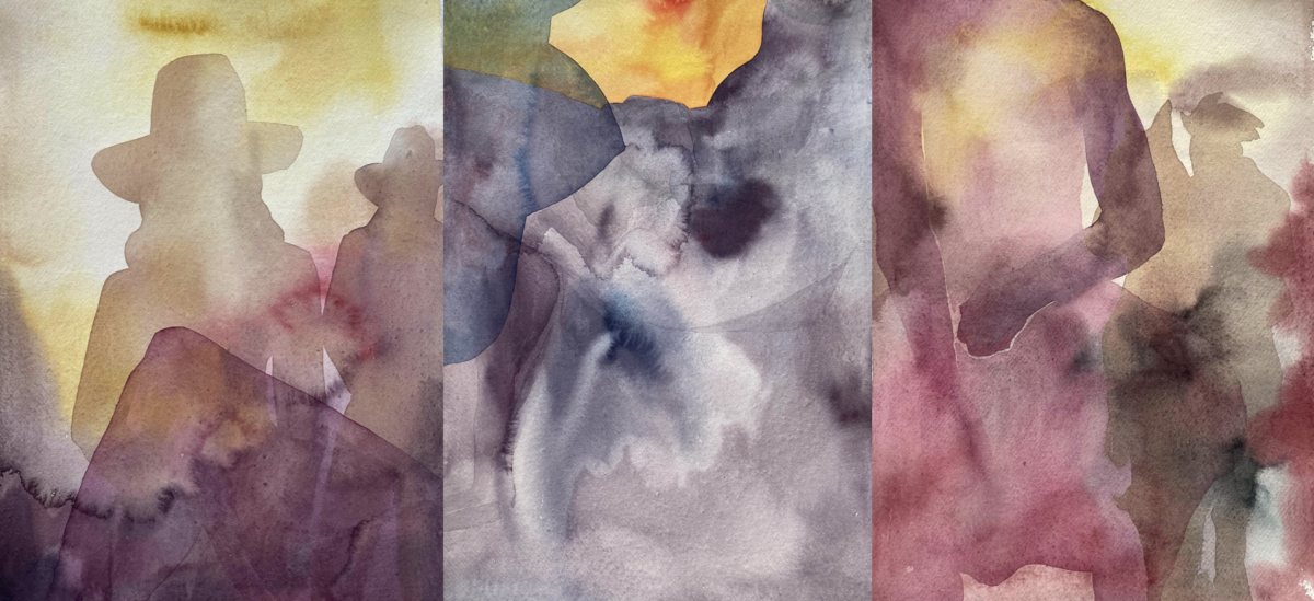 Not Only Cowgirls Get the Blues Triptych