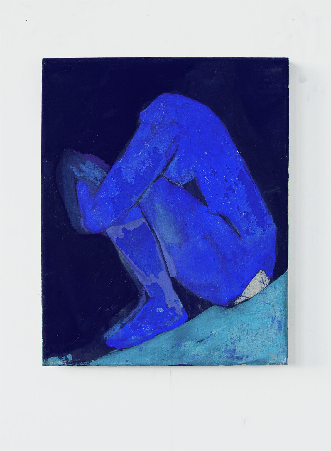 Sitting Figure N9 (blue) - Image 2