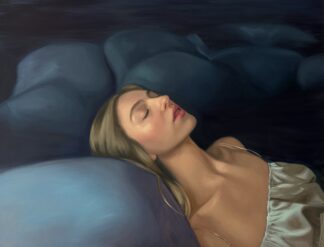 Blue couch