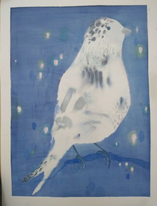 Bird in blue, 2024