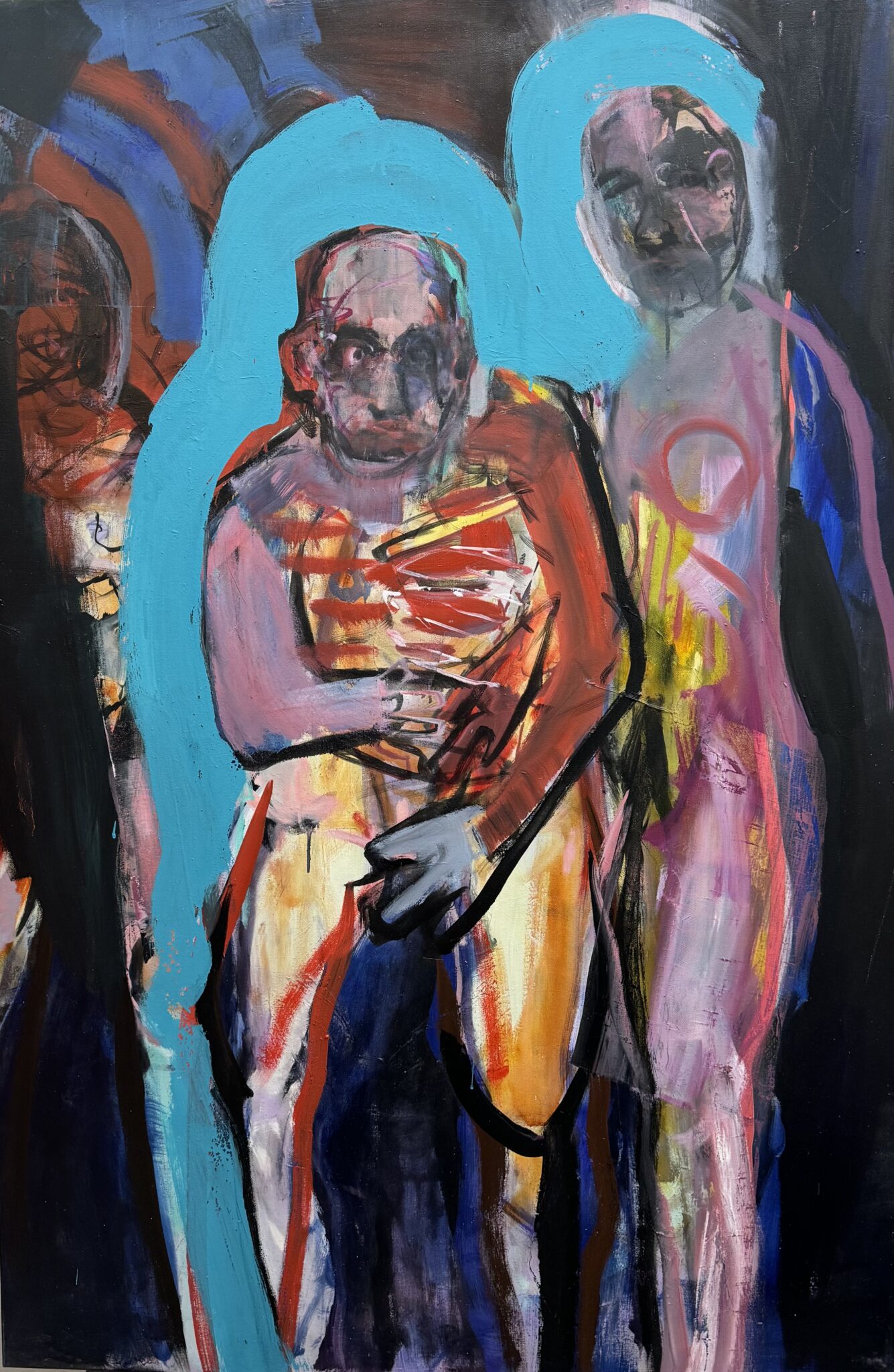 'Imperfect' Figure Group Three from polytych, 2024