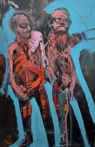 'Imperfect' Figure Group Four from polytych, 2024