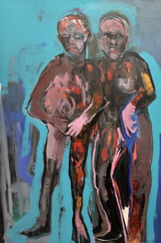 'Imperfect' Figure Group Five from polytych, 2024