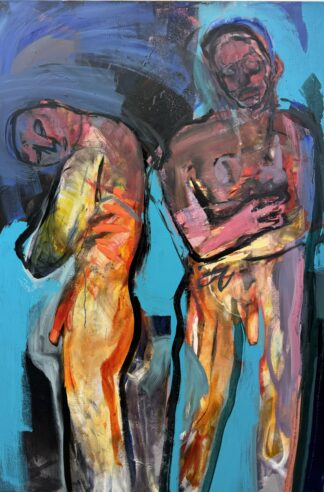 'Imperfect' Figure Group Six from polytych, 2024