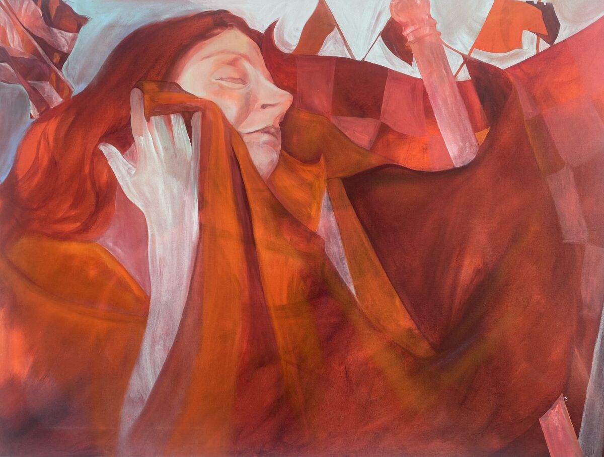 Caressed by Red Flags, 2024