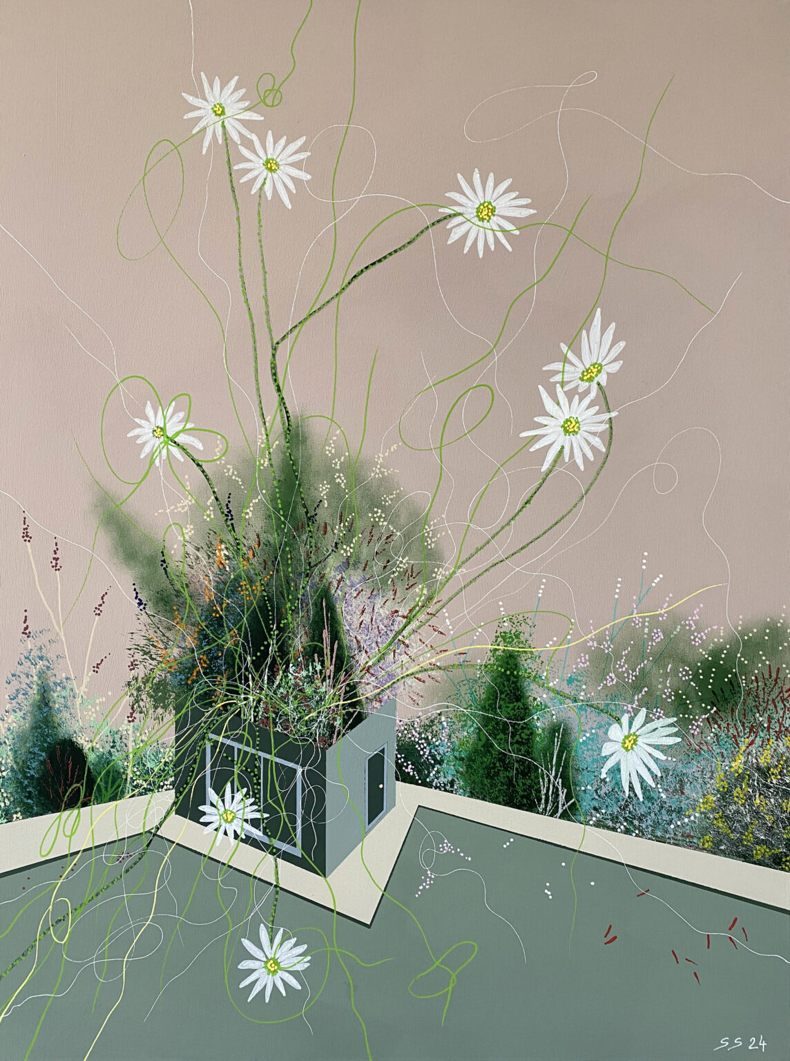 Field of Artificial Daisies II, 2024
