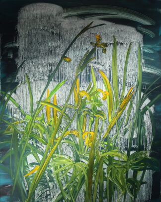 Marsh with Flag Irises