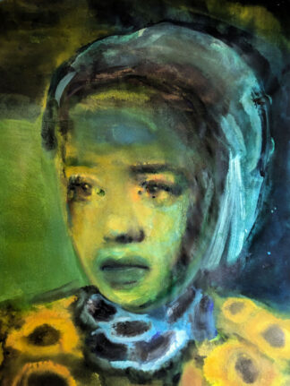 Yellow and Blue Face Study